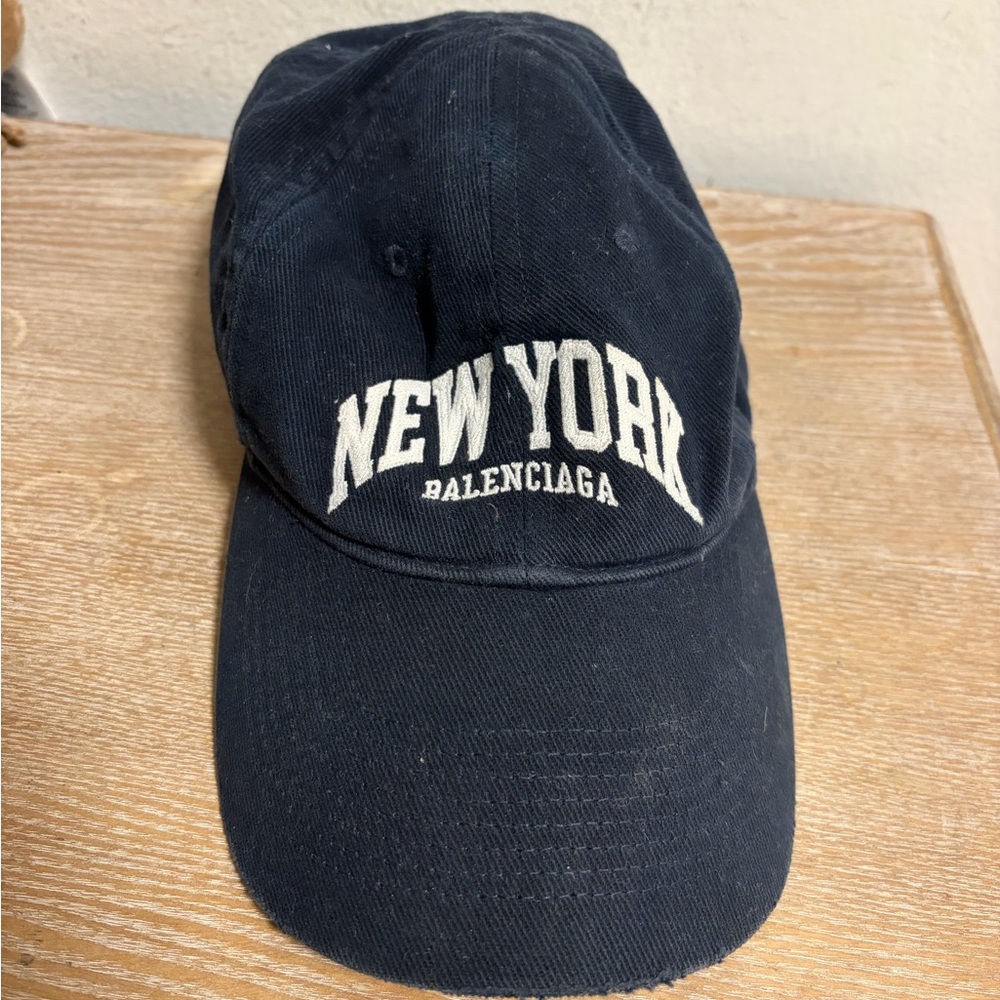 Balenciaga Navy Blue Cap